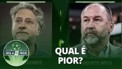 Júlio Casares x Augusto Melo: quais as diferenças entre os presidentes?