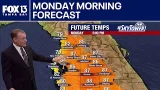 Tamp weather | Monday morning forecast