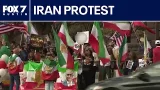 Protestors gather in Austin for intervention in Iran