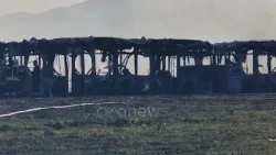 Shkrumbohen autobusët e vjetër në Fllakë, publikohen PAMJET e dëmeve materiale