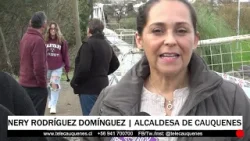 Inauguran veredas en trayecto que une en centro de Cauquenes con Población Fernández