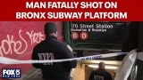 Man fatally shot on Bronx subway station platform