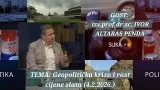 TON-SLIKA-POLITIKA izv.prof.dr.sc. IVOR ALTARAS PENDA - Geopolitička kriza i rast cijene zlata