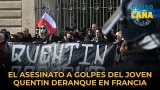 El asesinato a golpes del joven Quentin Deranque en Francia