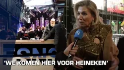 Koningin Máxima opent jubileumeditie ESNS26