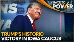Donald Trump wins Iowa caucus with 51% votes | DeSantis comes second with 21% | Race To power