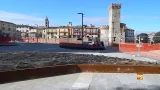 Umbertide, ultima fase dei lavori di riqualificazione di Piazza Mazzini Umbertide, ultima fase dei lavori di riqualificazione di Piazza Mazzini
