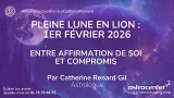 ? Pleine Lune en Lion du 1er février 2026 | Révélations, Courage & Vérités ?♌