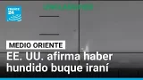 Submarino de EE. UU. habría hundido buque iraní frente a Sri Lanka, según el Pentágono