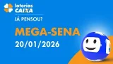 Resultado da Mega-sena - Concurso nº 2962 - 20/01/2026