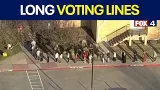 Long voting lines seen in Collin County on election day