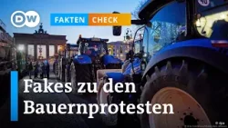Faktencheck: Diese Fakes kursieren zu den Bauernprotesten | DW Nachrichten