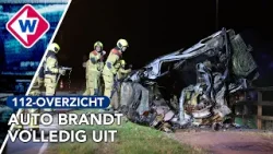 Automobilist overlijdt na ernstig eenzijdig ongeluk | 112-overzicht