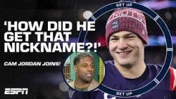 Cam Jordan tells Drake 'Drake Maye' Maye to play LIGHTS OUT vs. the Houston Texans ? | Get Up