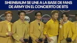 La presidenta de México se une a la base de fans de ARMY en el concierto de BTS. | FOX 7 Español La presidenta de México se une a la base de fans de ARMY en el concierto de BTS. | FOX 7 Español
