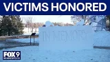 ICE shooting victims honored by snow sculptures in Minneapolis