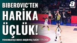 Tarık Biberovic Alev Aldı Biberovic'ten Muhteşem Üçlük | Fenerbahçe Beko - Beşiktaş Gain