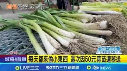 近七旬婦人每天市場偷菜 菜販人贓俱獲堅持報警 菜販控老婦偷竊成習慣 家裡幾棟房不缺錢│記者 許書維 張裕坤 江濬禓│新聞一把抓20251231│三立新聞台