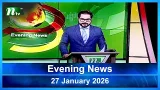 Latest English Bulletin | 27 January 2026 | Evening News | NTV Global Latest English Bulletin | 27 January 2026 | Evening News | NTV Global