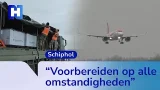 F-35's oefenen tussen de lijnvluchten op Schiphol F-35's oefenen tussen de lijnvluchten op Schiphol