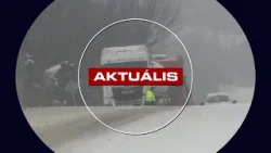 Elakadt járművek - gondot okozott a hó a közlekedésben - Aktuális 2026.01.13.