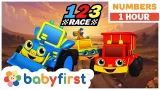 Learn Numbers & Counting | Racing Cars for Kids | 123 RACE | Numbers Song | BabyFirst TV Learn Numbers & Counting | Racing Cars for Kids | 123 RACE | Numbers Song | BabyFirst TV