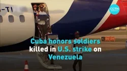 Cuba honors soldiers Killed in U.S. strike on Venezuela