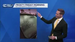 Freeze warning in place, frost possible for parts of the Gulf Coast