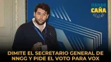 Dimite el secretario general de NNGG y pide el voto para VOX