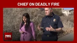 Henderson fire chief walks same trail one year after low-risk assessment, deadly fire