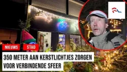 Buurtbewoners Jozef Israelstraat in Dordrecht helpen mee aan verlicht kerstgevoel