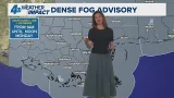 New Orleans Weather Impact 10pm: Dense Fog Advisory through noon on Monday, chance for showers New Orleans Weather Impact 10pm: Dense Fog Advisory through noon on Monday, chance for showers