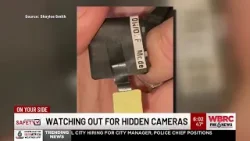 Watching out for hidden cameras