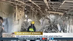 Iranian missile strikes hit Iraqi city of Erbil