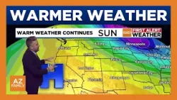 Sunny and dry weather continues across Arizona