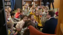 Głośne czytanie dzieciom z udziałem Zastępcy Prezydenta Jaworzna