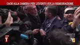 Caos alla Camera per l'evento sulla remigrazione