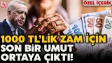 Emekli ikramiyesi zammı için son bir umut ortaya çıktı! 1000 liralık zam Erdoğan'ın kararına kaldı!