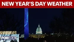 DMV Weather Forecast: New Year's Day
