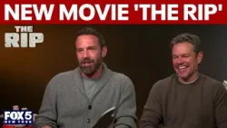Ben Affleck and Matt Damon talk new movie 'The Rip' and all things Boston, NYC