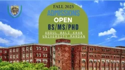 Admissions Fall 2025 | Apply now admissions.awkum.edu.pk 