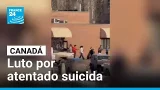 Luto en Canadá por atentado suicida en una escuela de Columbia