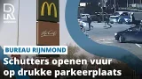 Drie mannen schieten op auto bij MacDonald's | Rijnmond