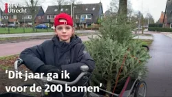 Stef haalt kerstbomen op voor het goede doel | RTV Utrecht