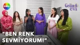 Gelinler, yatak odasının renk uyumunu eleştiriyor! | Gelin Evi 1669. Bölüm