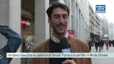 Medio Oriente, i milanesi bocciano le politiche del presidente statunitense Donald Trump