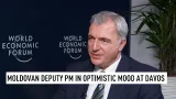 Moldovan Deputy PM in optimistic mood at Davos