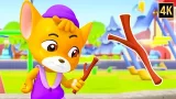 Catch & Fetch Game - Fun Action Song for Kids - Funny Cartoon Learning