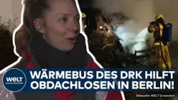 DEUTSCHLAND IM FROST: Wärmebusse des DRK retten Obdachlose bei lebensgefährlicher Kälte und Schnee!