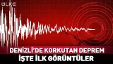 Denizli'de Korkutan Deprem! Olay Yerinden İlk Görüntüler #Sondakika Denizli'de Korkutan Deprem! Olay Yerinden İlk Görüntüler #Sondakika